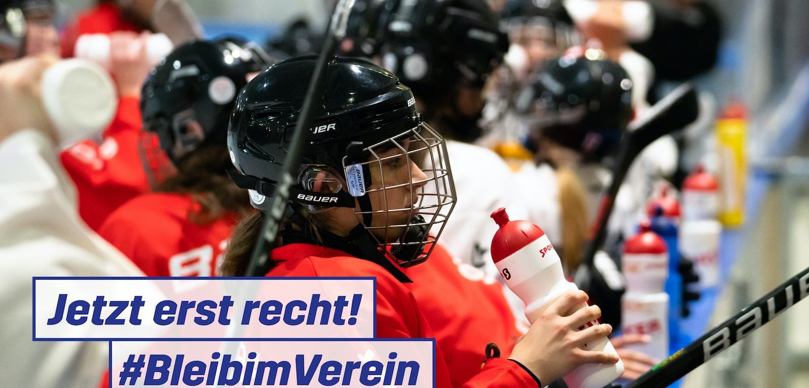 Symbolbild für die Online-Kampagne #BleibimVerein #ResteDansLeClub #RimaniNellaSocieta #StaiEllUniun - zweite Welle Dezember 2020 / Foto: Swiss Olympic