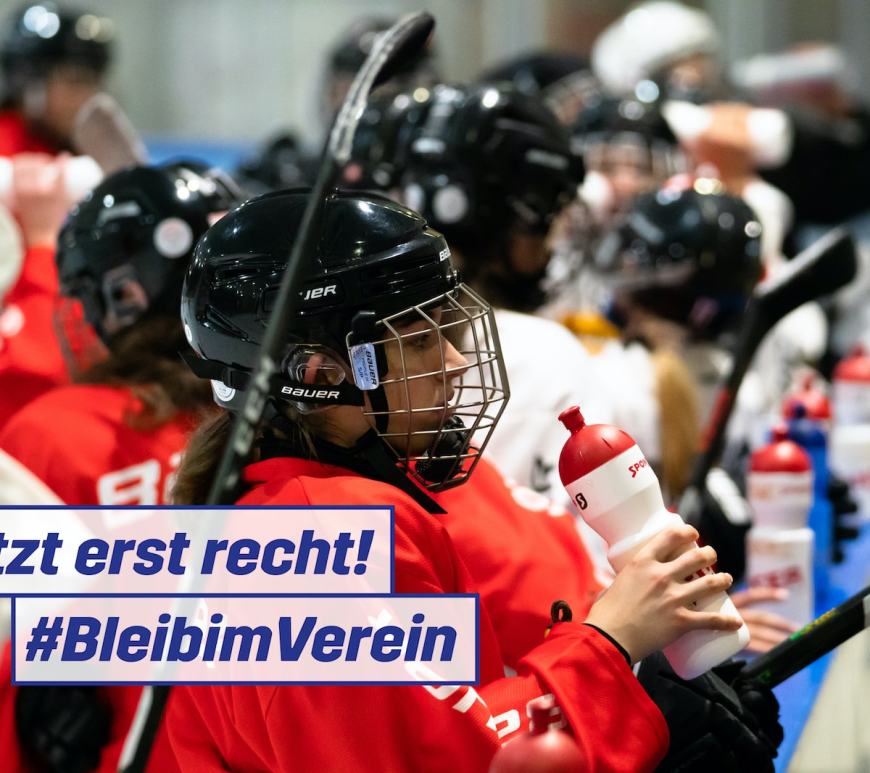 Symbolbild für die Online-Kampagne #BleibimVerein #ResteDansLeClub #RimaniNellaSocieta #StaiEllUniun - zweite Welle Dezember 2020 / Foto: Swiss Olympic