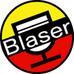 Logo: Blaser Getränke, Sponsor des UHC Kreuzlingen